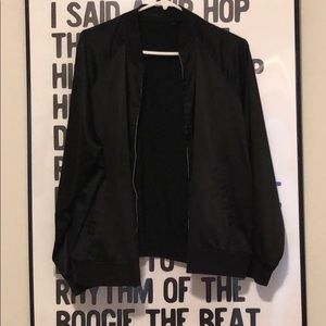 Uniqlo Silk Bomber jacket L